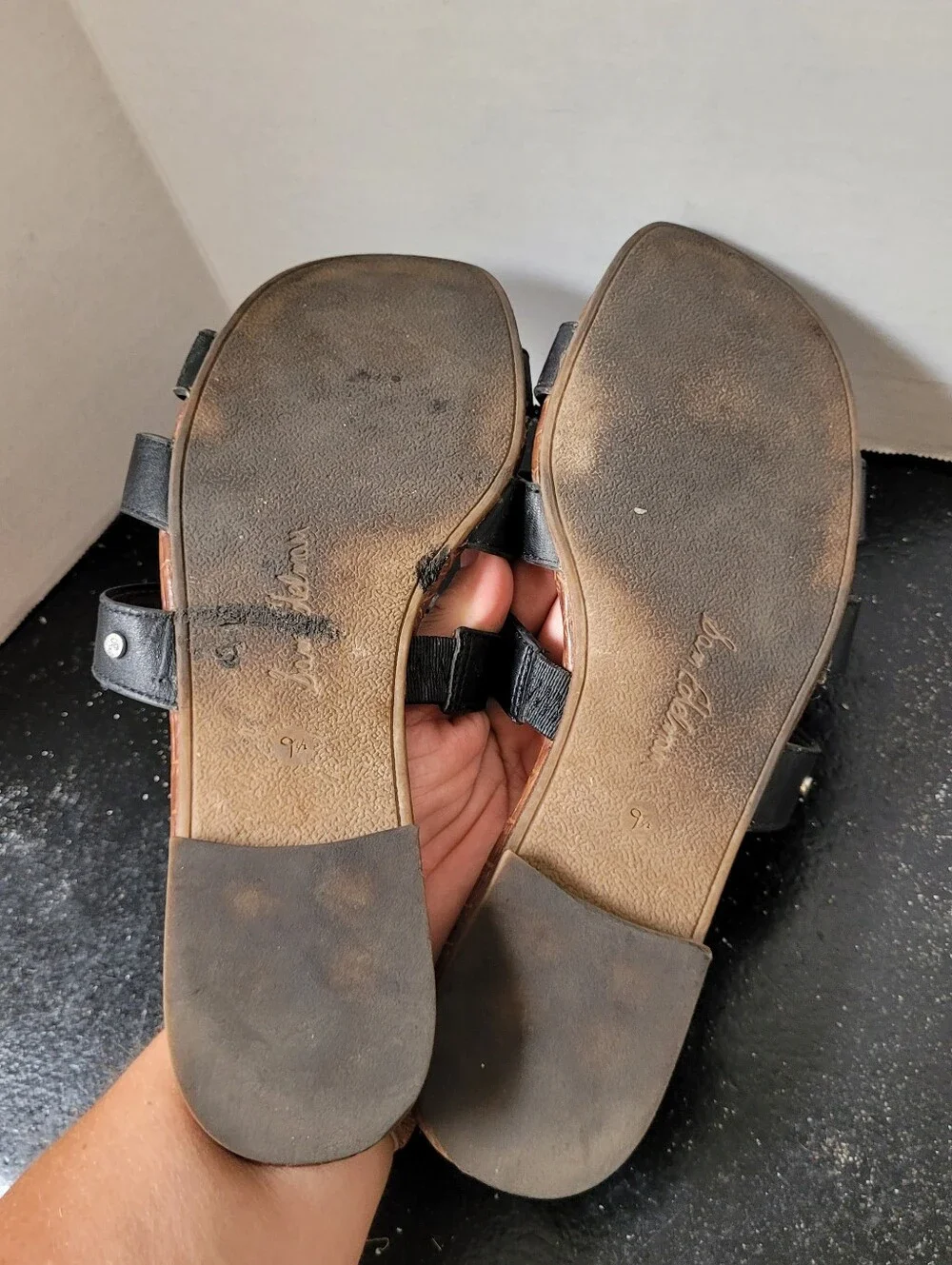 Sam Edleman Bryna Black Slide Sandals